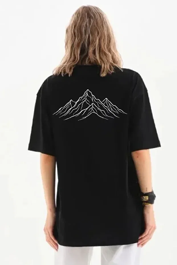 Женское платье-футболка оверсайз с принтом Nihilist Penguin Vella Moda, Black — фото 2
