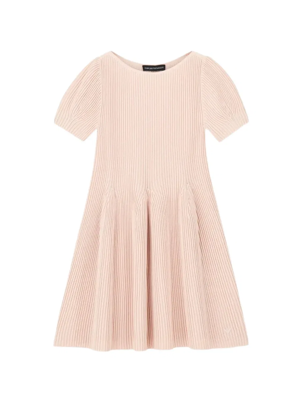 Платье вязаное Emporio Armani Kids, розовый