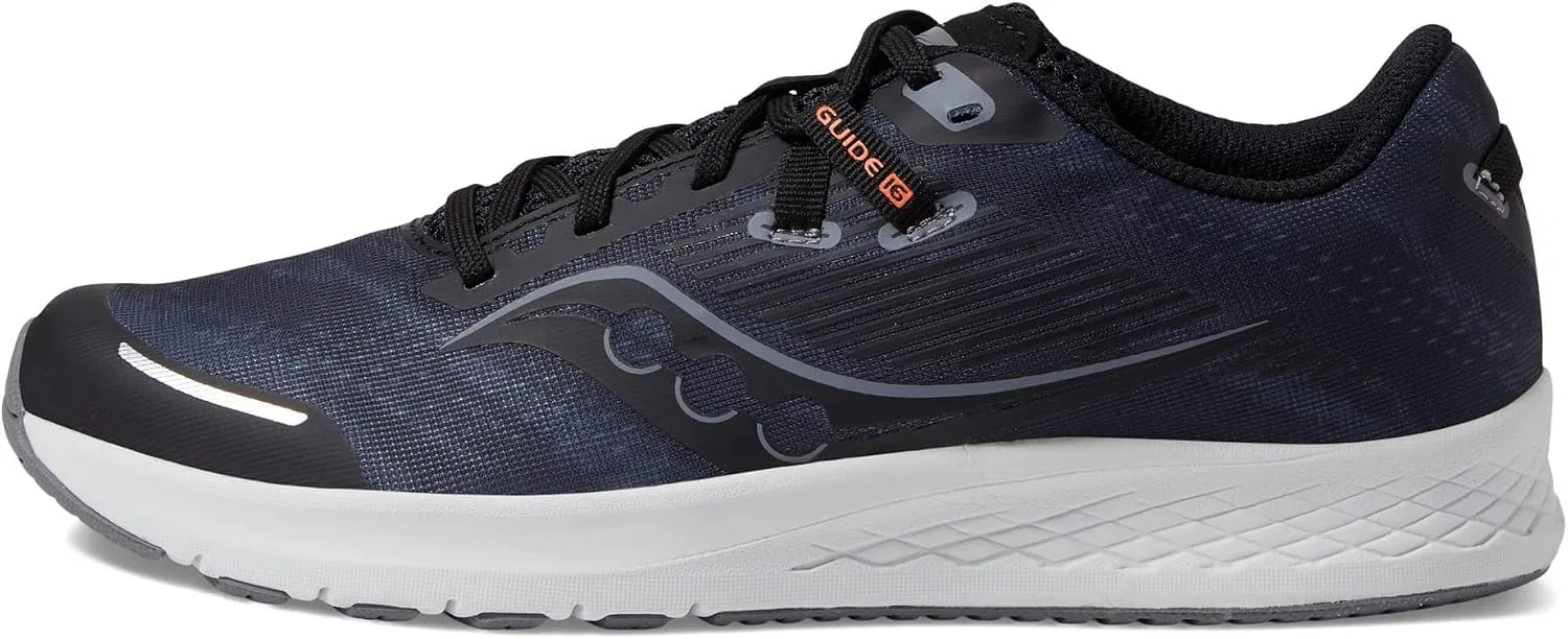 Детские кроссовки для мальчиков Guide 16 Saucony, Black/White — фото 4