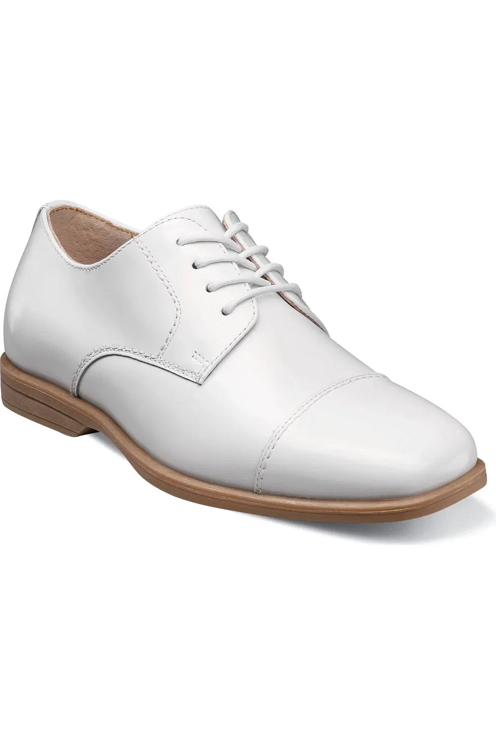 Детские туфли дерби с квадратным носком Reveal Florsheim, белый