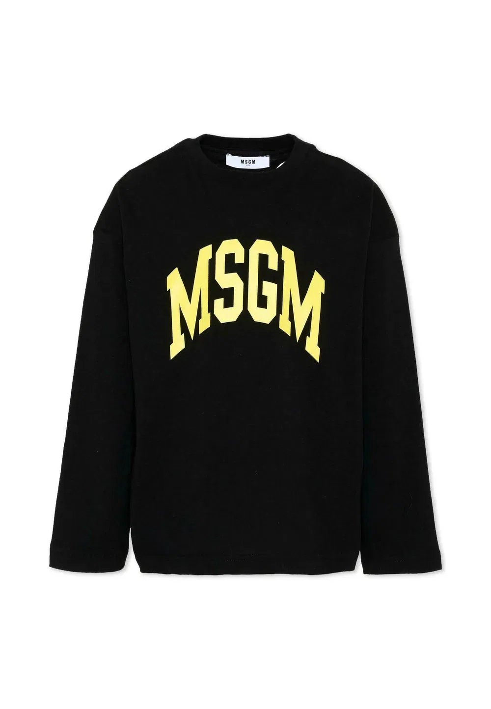 Футболка унисекс с длинными рукавами Msgm, Black
