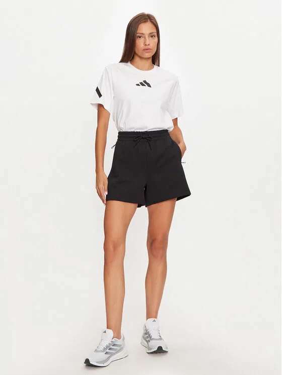 Футболка regular fit Adidas, белый — фото 2