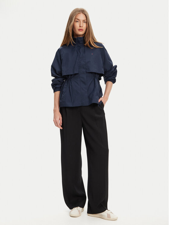 Ветровка свободного кроя WW0WW46444 Tommy Hilfiger, синий — фото 2