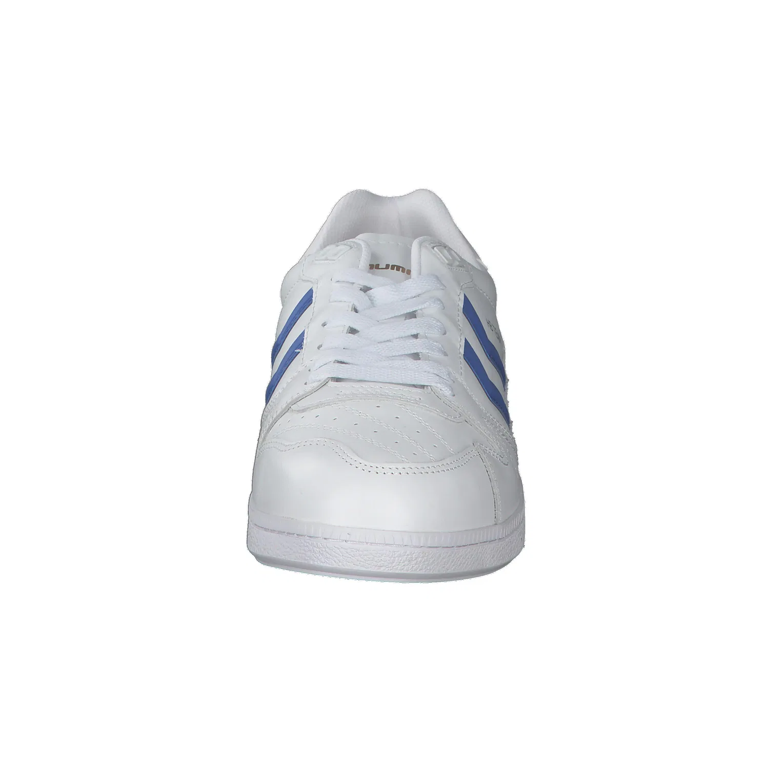 Детские кроссовки с кожаным верхом HB Team Hummel, Weiss / Konigsblau — фото 3