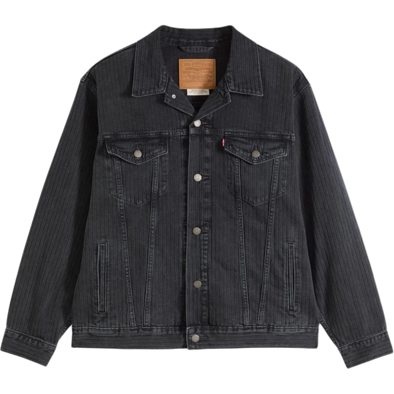 Мужская джинсовая куртка Levis, Black