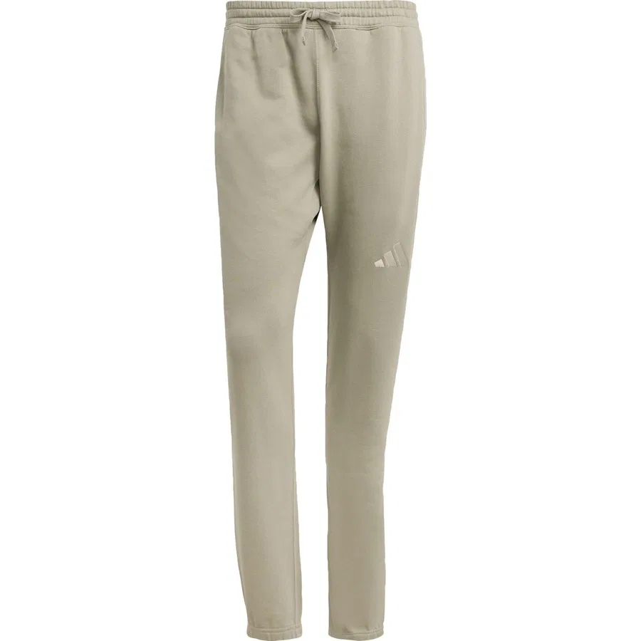 Спортивные брюки с зауженным кроем ALL SZN French Terry Regular Tapered Pants adidas, Серебристый — фото 3