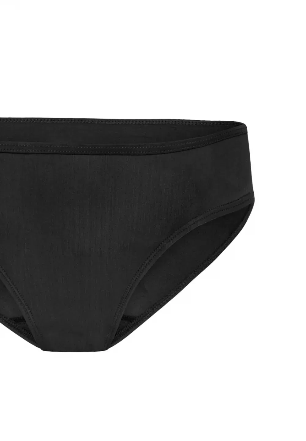 Комплект из двух купальников для подростков Teen Super Flow Period Swim - плавки-бикини Modibodi, Black — фото 3