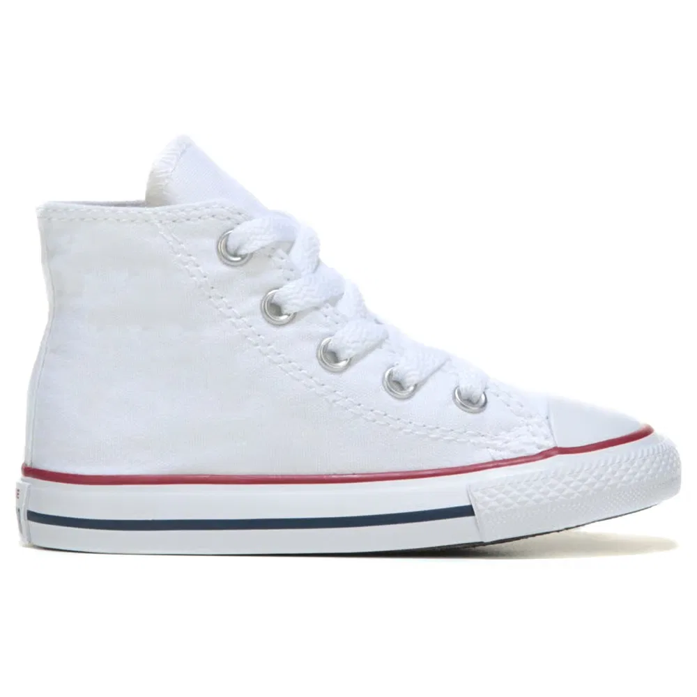 Детские высокие кроссовки Chuck Taylor All Star для малышей Converse, White — фото 2