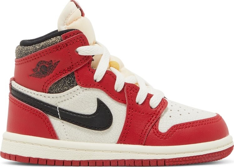 

Кроссовки Air Jordan 1 Retro High OG TD Chicago Lost & Found, красный