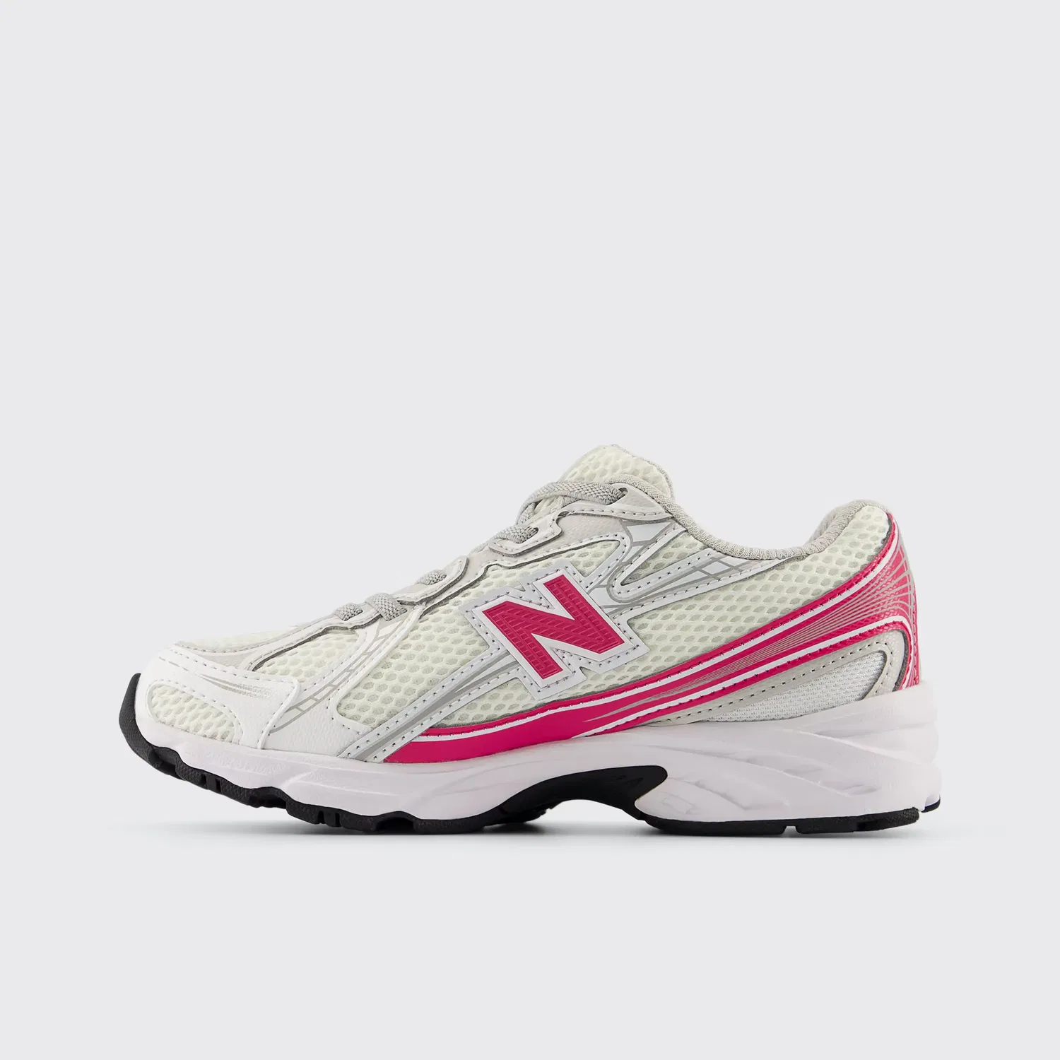 Детские кроссовки для мальчиков 740 Bungee Lace New Balance, Blanco — фото 2