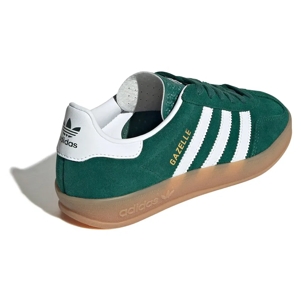Кроссовки Gazelle Indoor Adidas Originals, зеленый — фото 4