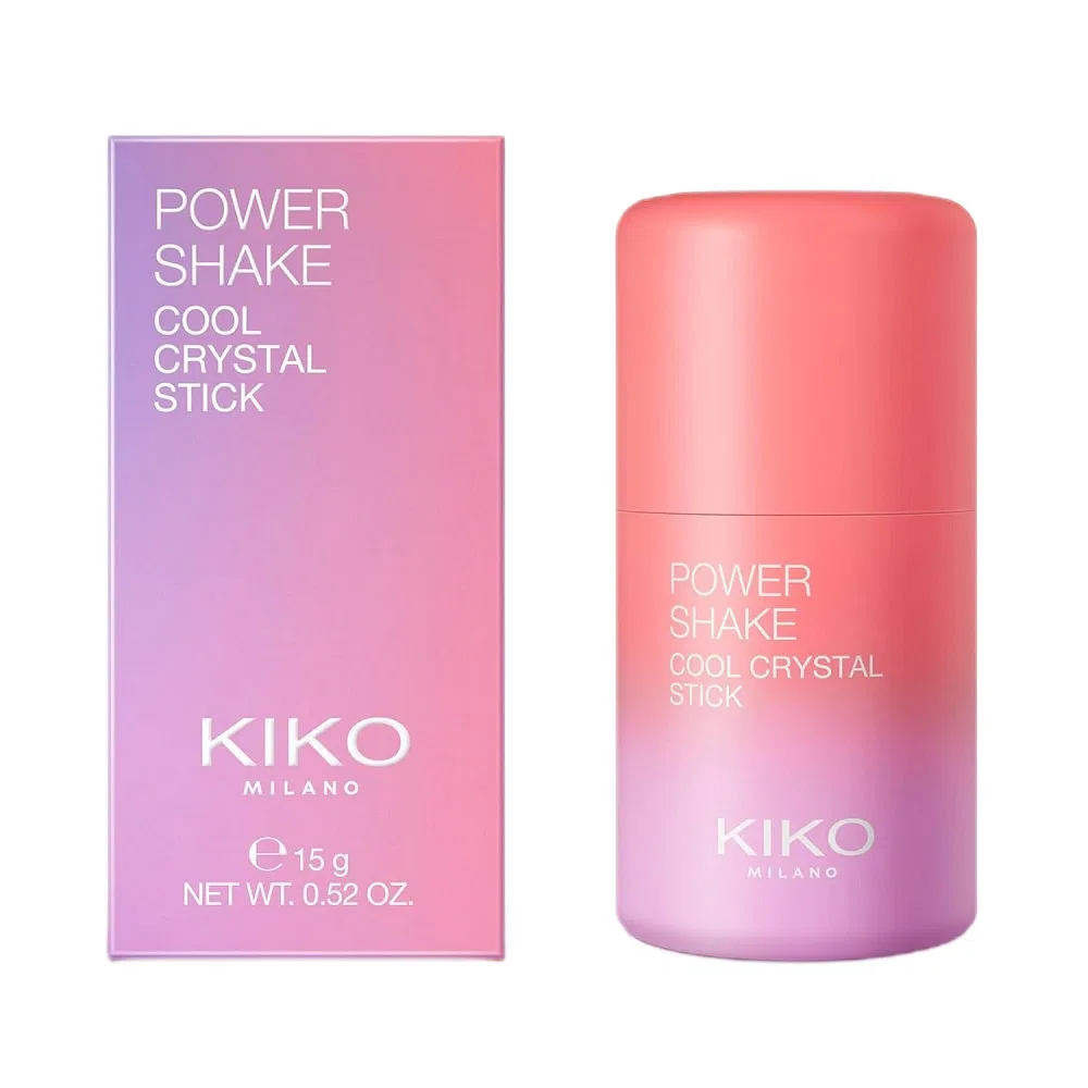 Стик для контурирования лица и глаз Power Shake Cool Crystal Stick KIKO Milano, 15 г — фото 2