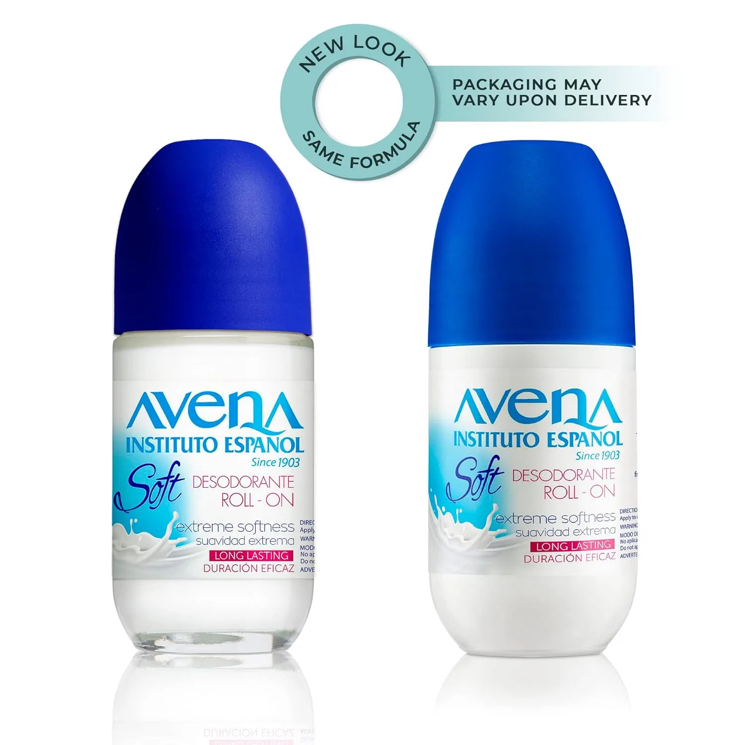 Дезодорант роликовый Unscented Avena Instituto Espanol, 3 шт по 74 мл — фото 2