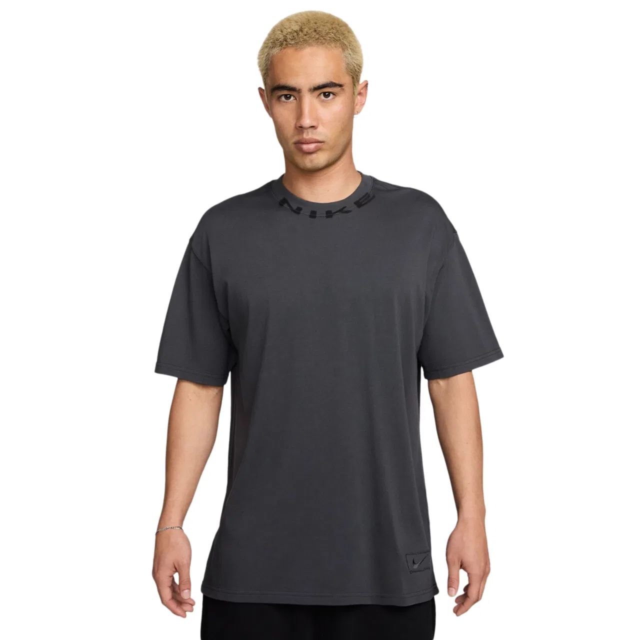 Мужская футболка OC Collar Print Nike, цвет Anthracite