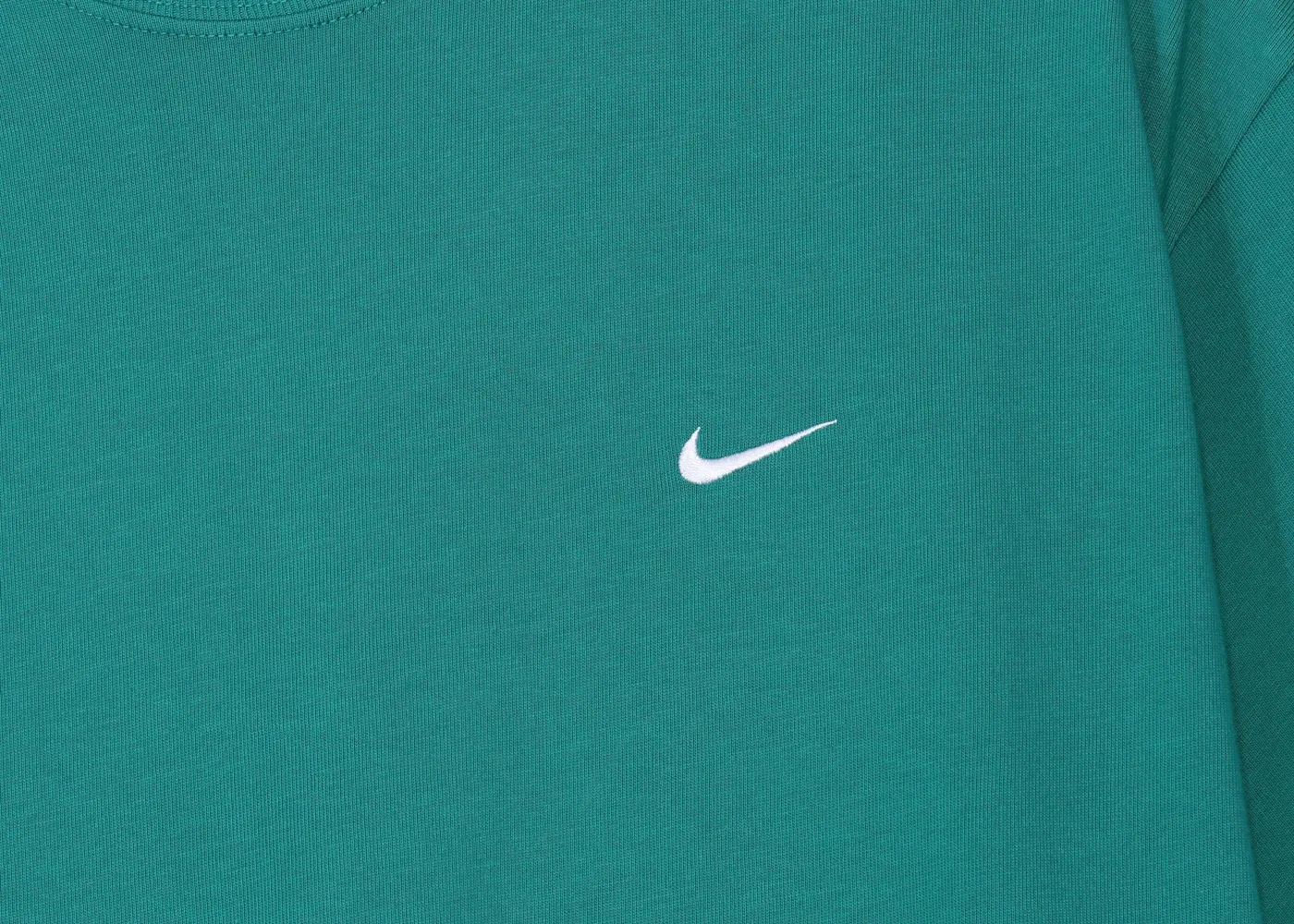 Мужская футболка с принтом Nike NRG Solo Swoosh Tee Mystic Green — фото 3