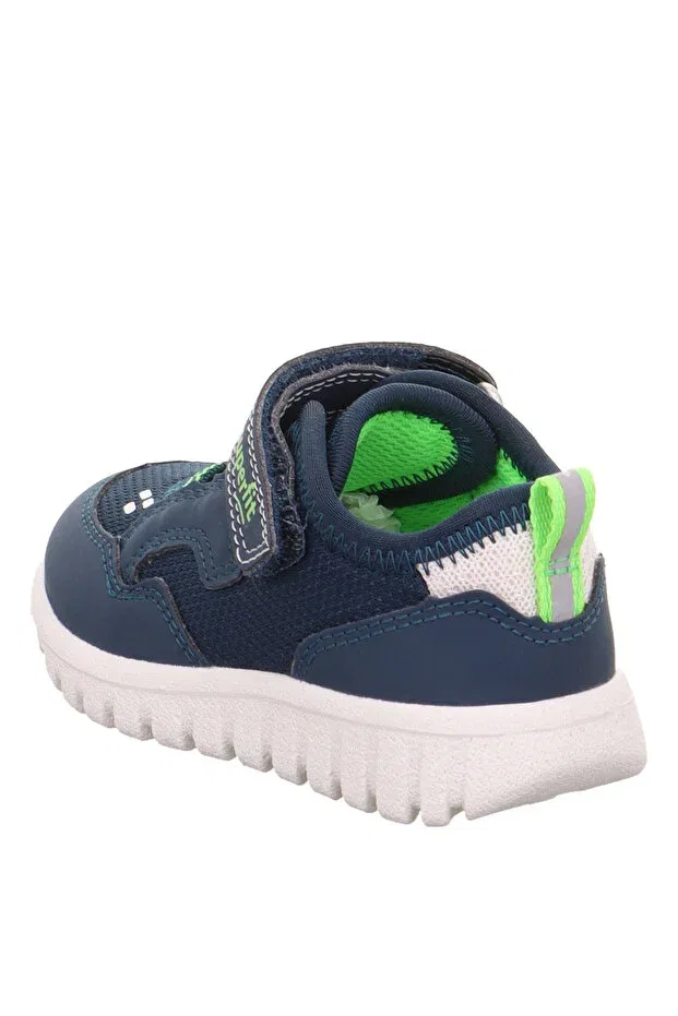 Детские кроссовки для девочек с липучкой Superfit, Blue — фото 4