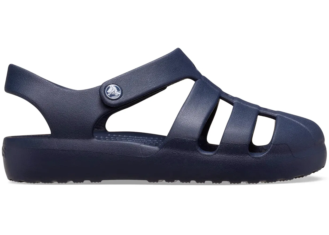Детские сандалии с закрытым носком Classic Fisherman Crocs, Navy
