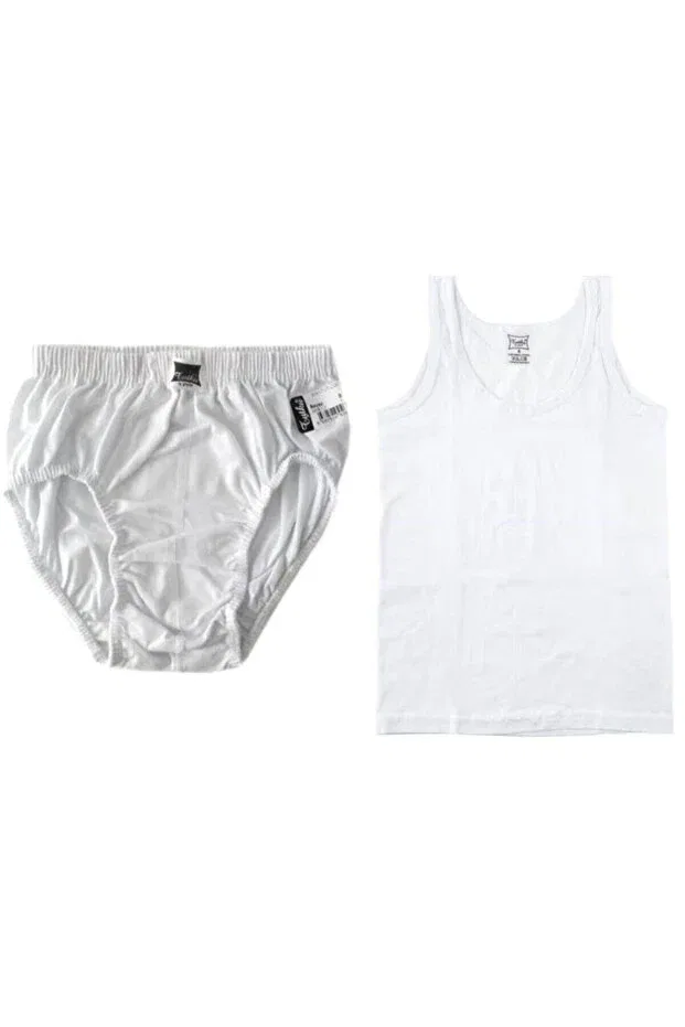 Детский комплект трусов для мальчиков хлопковый Athlete Underpants Tutku, White