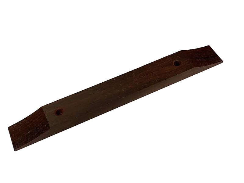 

008-0636-200 Основание бриджа Gretsch Rosewood с плоским дном для гитары Flattop 008-0636-200 Gretsch Rosewood Bridge Base Flat Bottom for Flattop Guitar