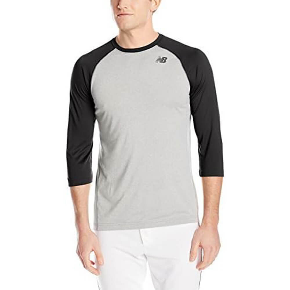 

Лонгслив New Balance Men's, черный/серый