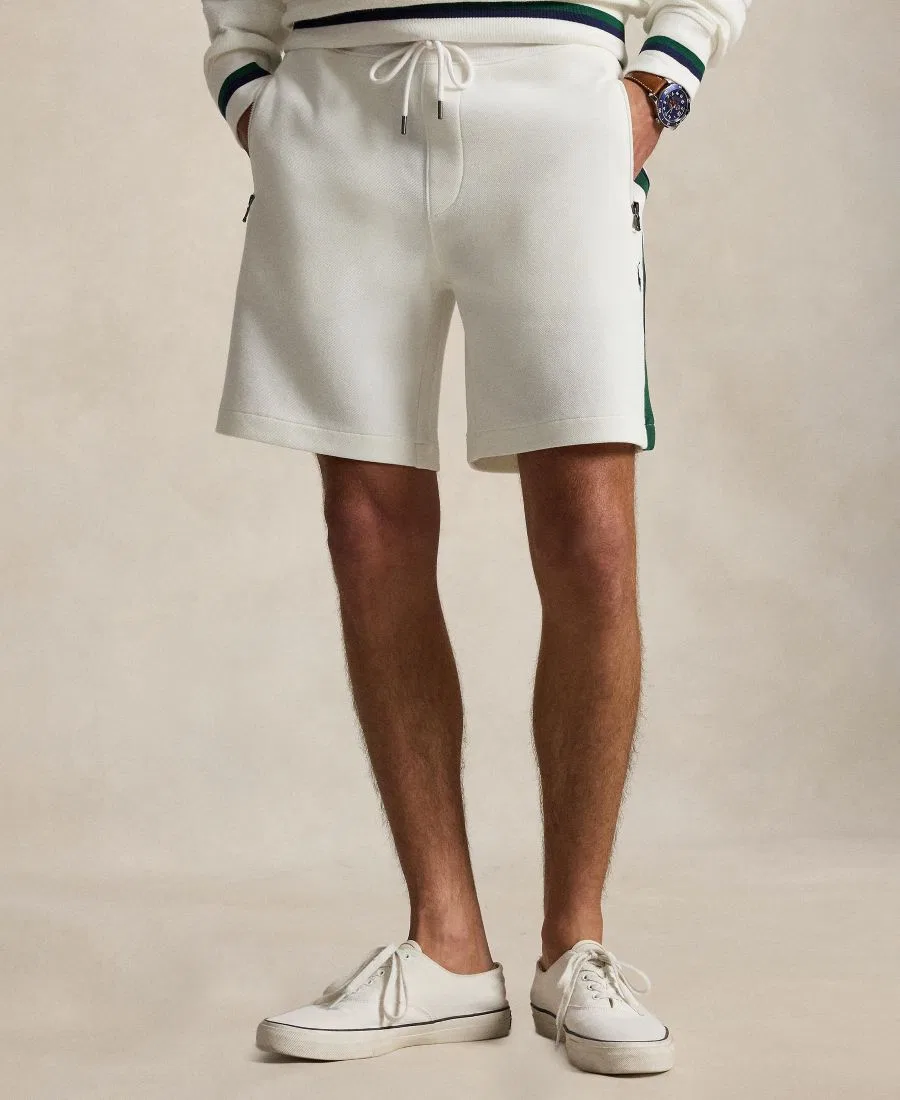 Мужские шорты с принтом Polo Ralph Lauren, White