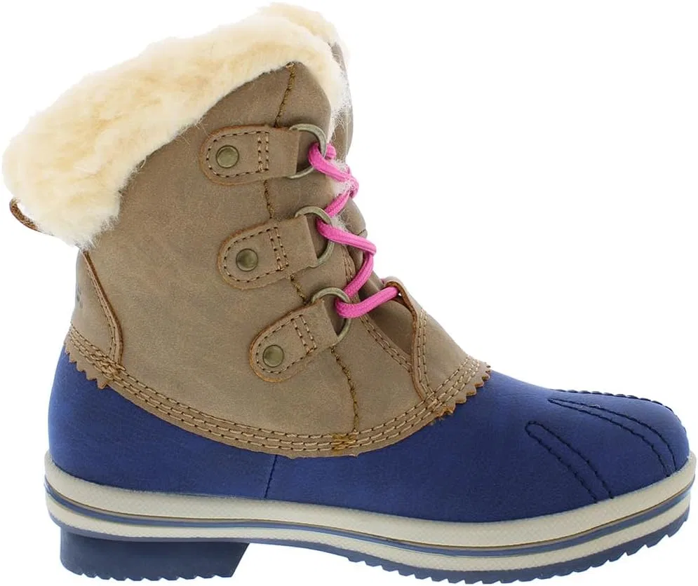 Детские ботинки для девочек Everly Youth GS BEARPAW, Blue/Brown — фото 2