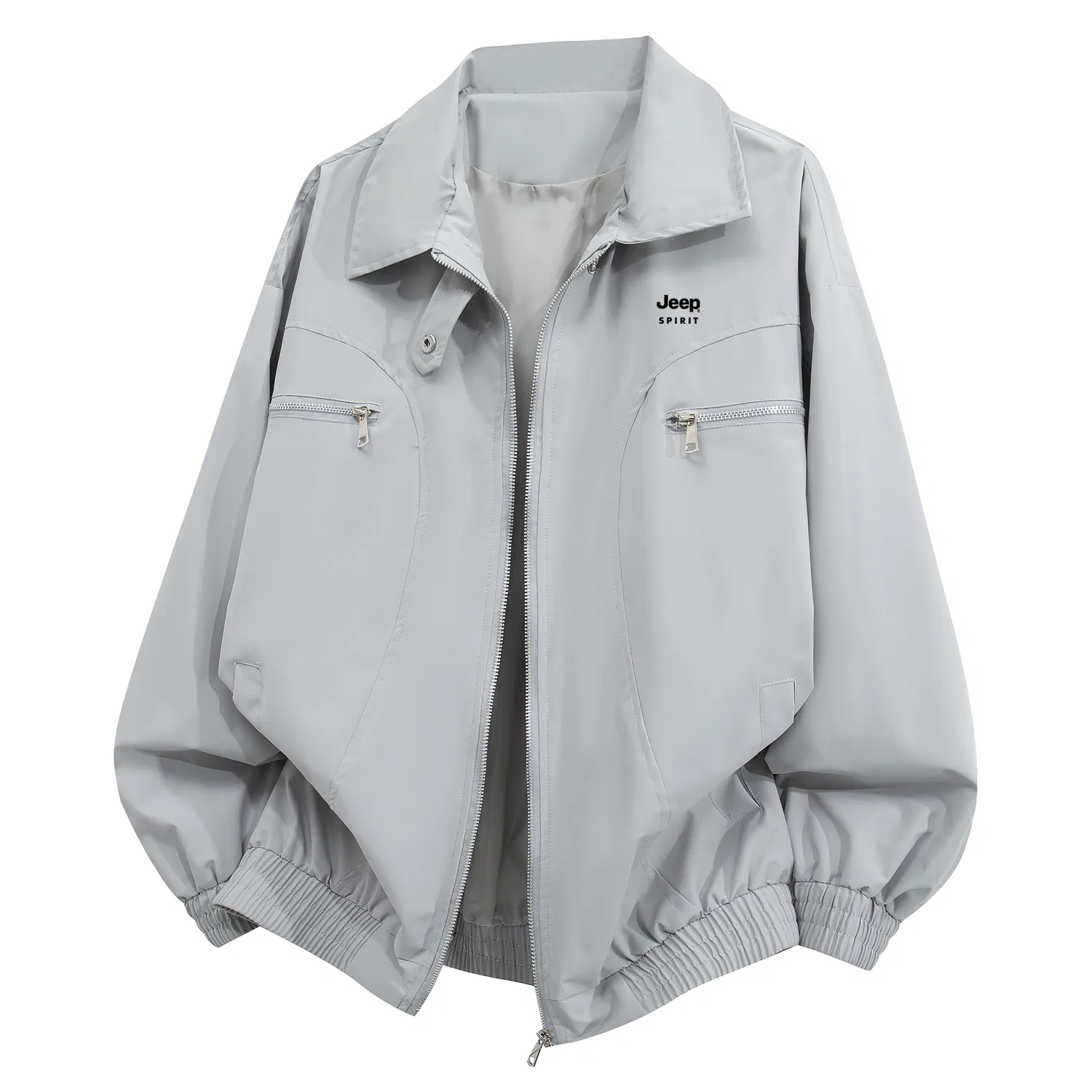 Детская куртка с лацканами JEEP SPIRIT, Light Gray