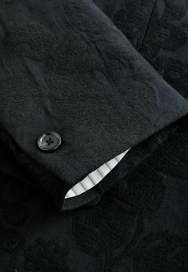 Пиджак хлопковый Blazer jacket Next, черный — фото 4