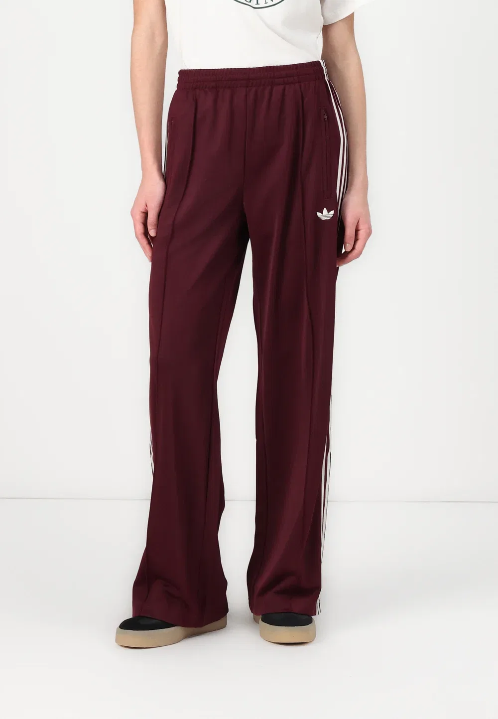 Firebird - спортивные штаны Adidas Originals, Maroon/Cream White