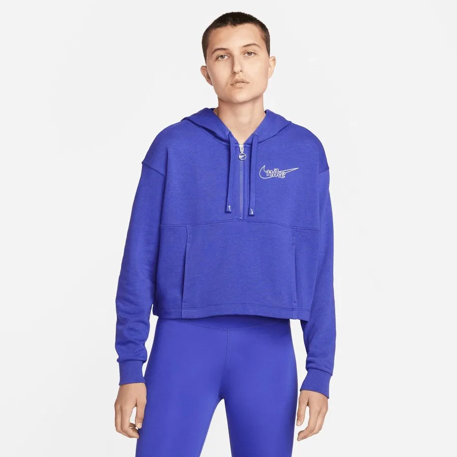 Женский свитшот с капюшоном Oversize Nike Df Gt Ft Gx Hz, Лазурный