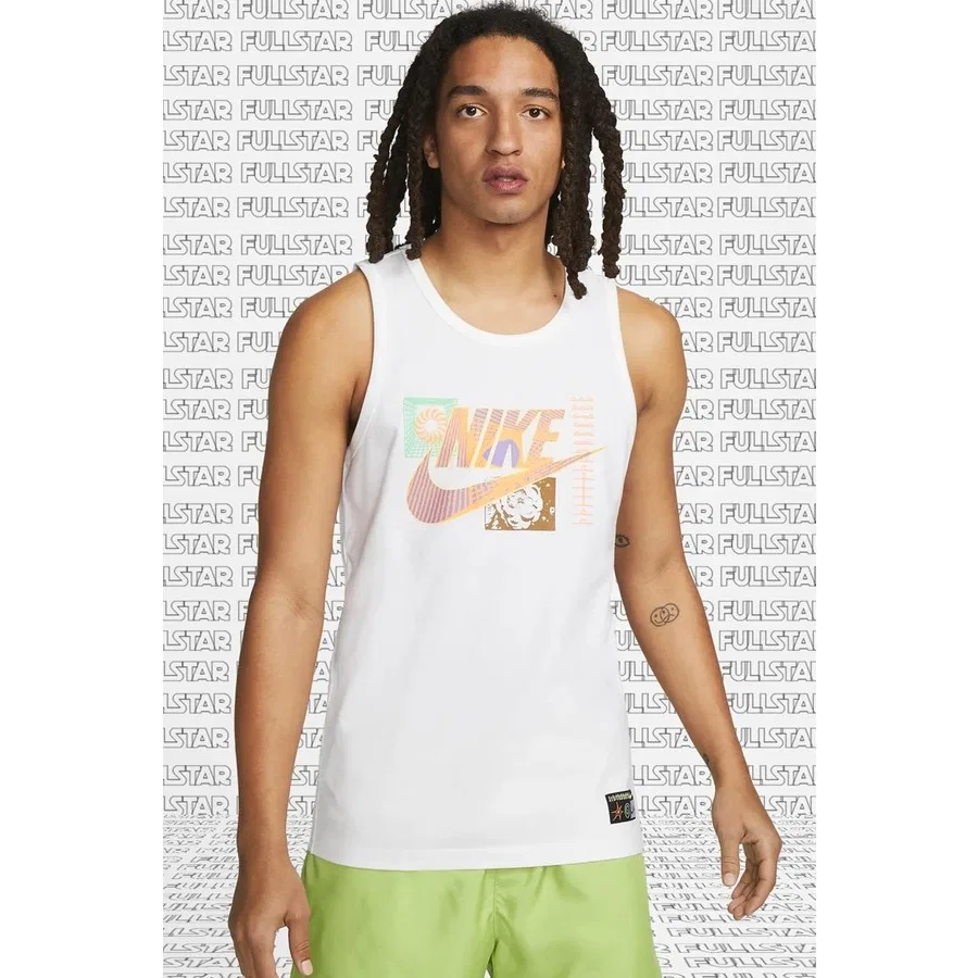 Мужской топ без рукавов Nike Sportswear, Белый