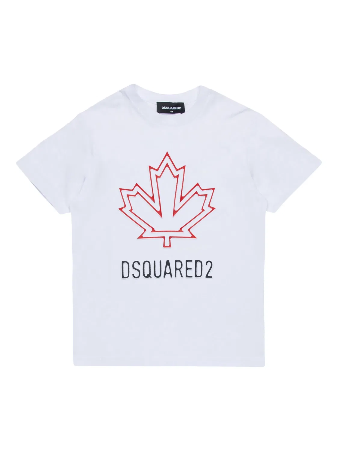 Футболка с логотипом DSQUARED2, белый