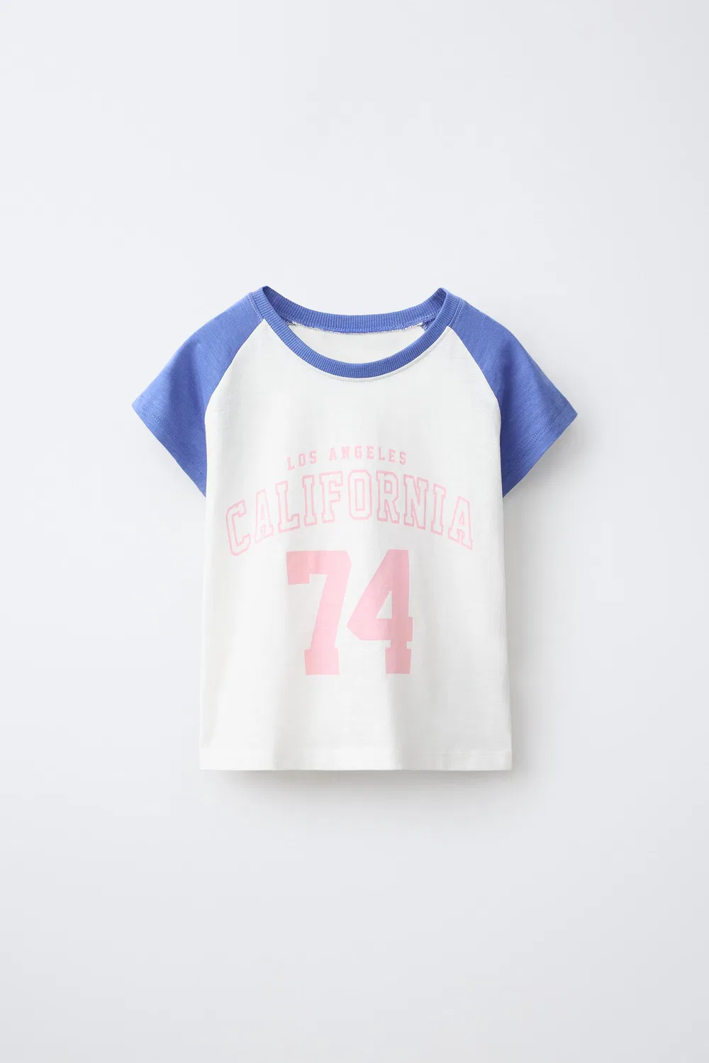 Пижама с принтом "Varsity" для детей 6-14 лет. ZARA, Blue/White — фото 2