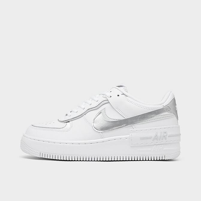 

Кроссовки Nike Air Force 1 Shadow, бело-серый (Размер 40,5 RU)
