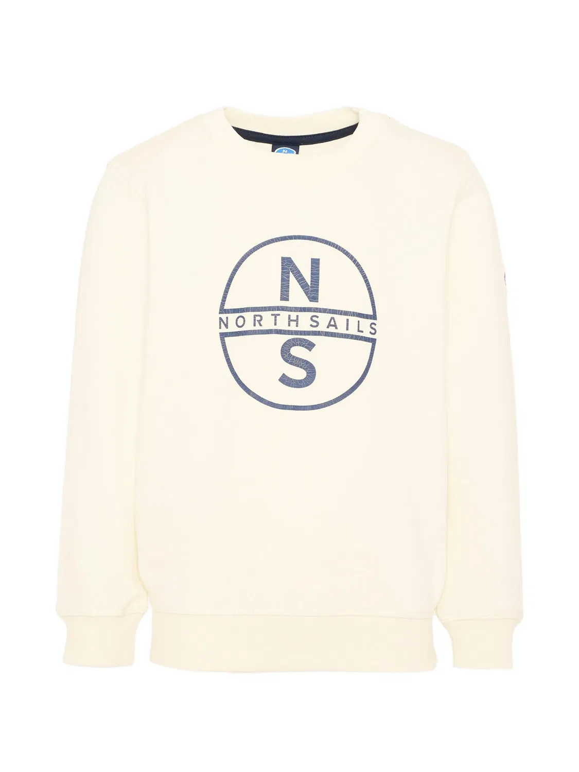 Свитшот с логотипом в нейтральных тонах North Sails, нейтральные