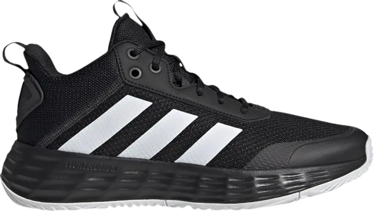 

Кроссовки Adidas Own The Game 'Black White', черный