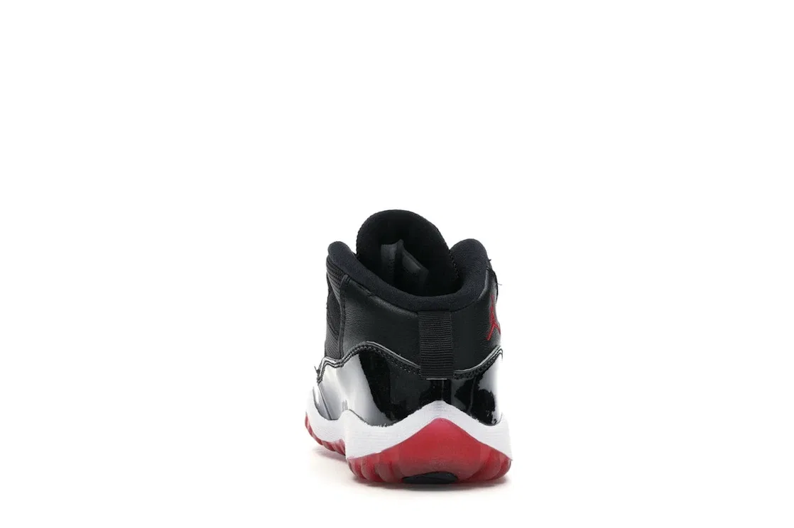 Детские кроссовки Lifestyle Jordan 11 Retro, Black/White-Varsity Red — фото 4