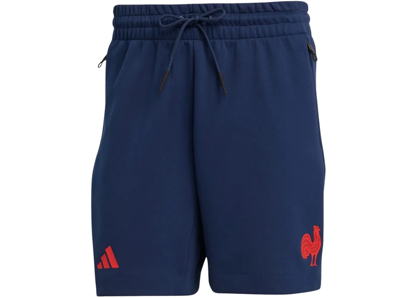 Мужские шорты с логотипом France Travel Collegiate Navy Adidas, цвет Collegiate Navy