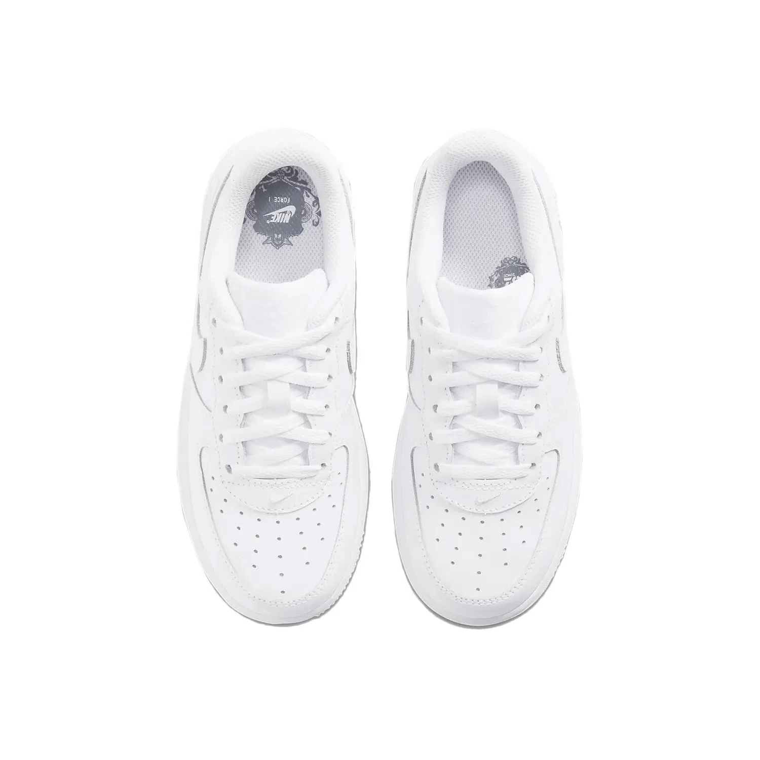 Детские кроссовки Air Force 1 Low Triple White Nike, Weiss — фото 4