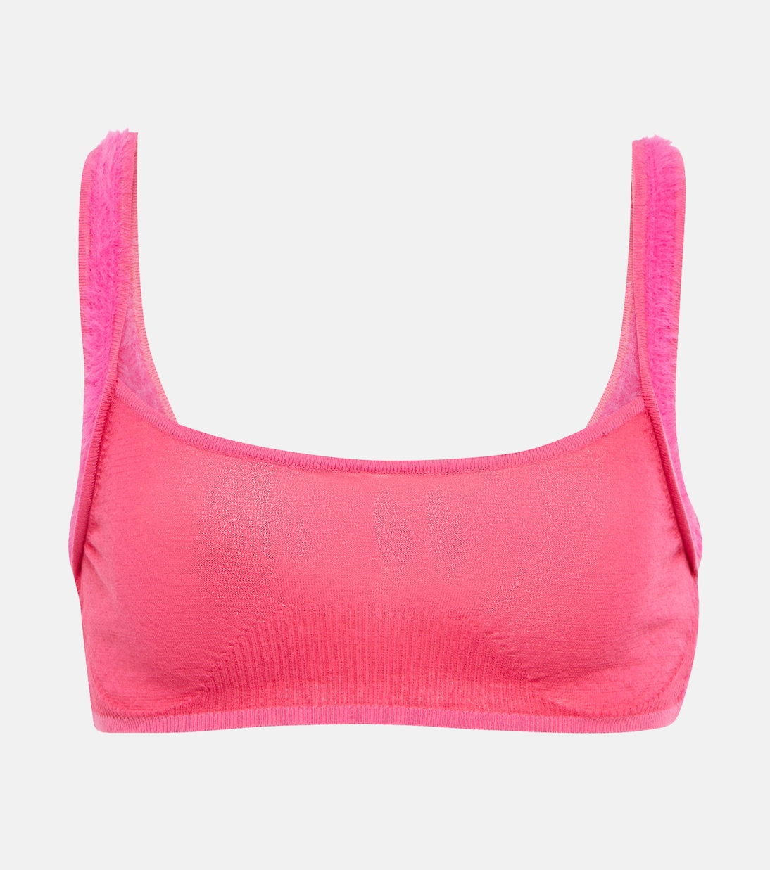 

Трикотажный бюстгальтер Le Bandeau Ascosu Jacquemus, розовый