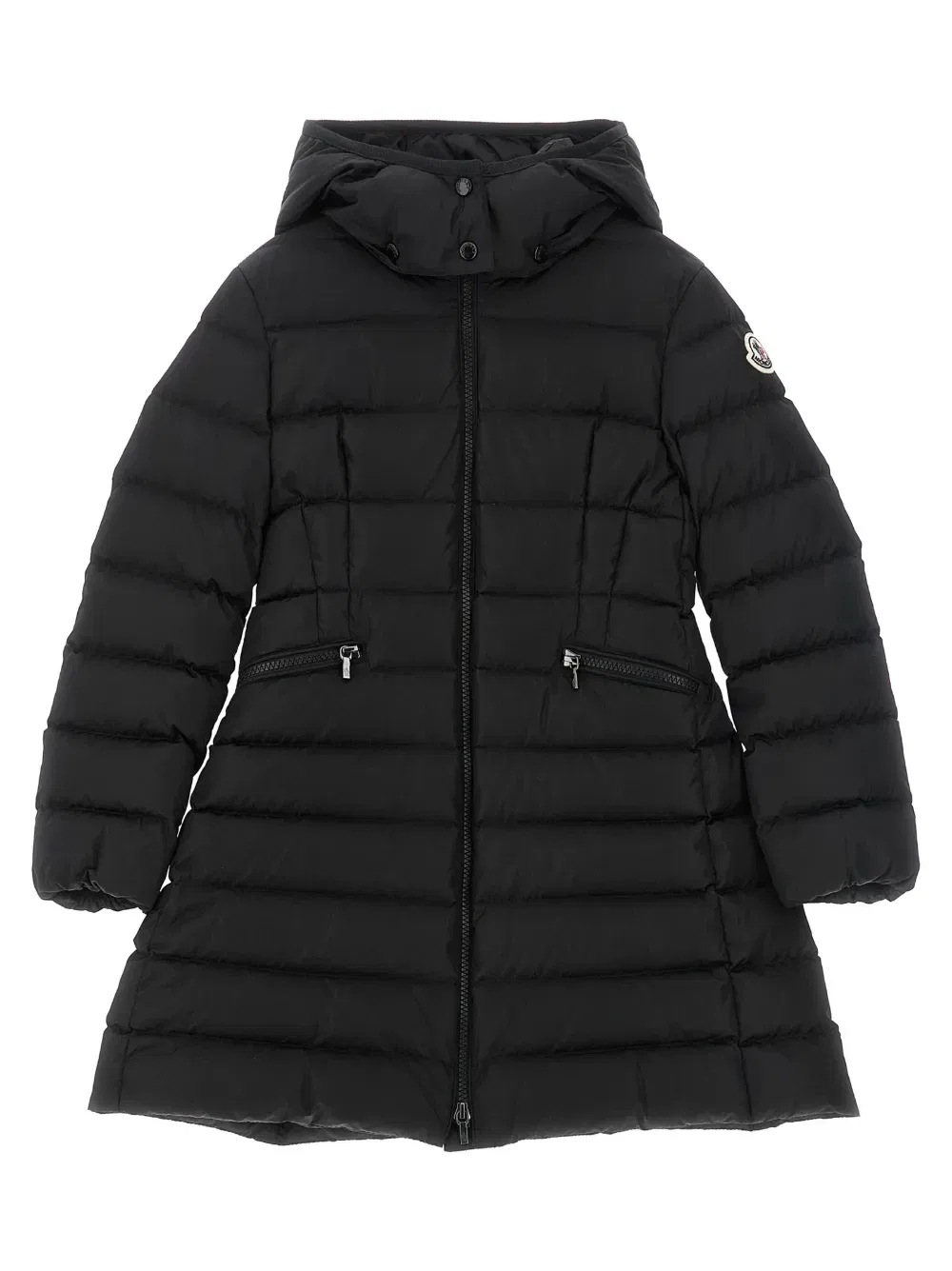 Стеганая пуховая куртка Charpal Moncler Enfant, черный