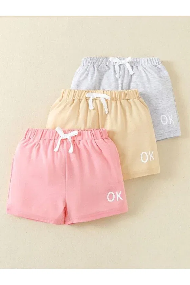 Детские шорты для мальчиков хлопковые Vestir Bien, Pink