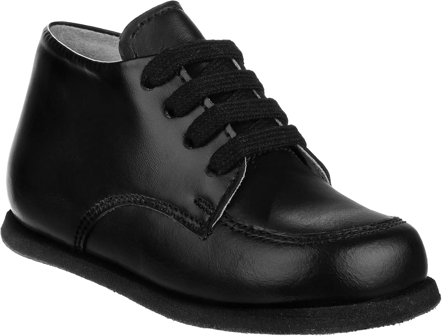 Детские кожаные ботинки на щиколотке Unisex Josmo, Black