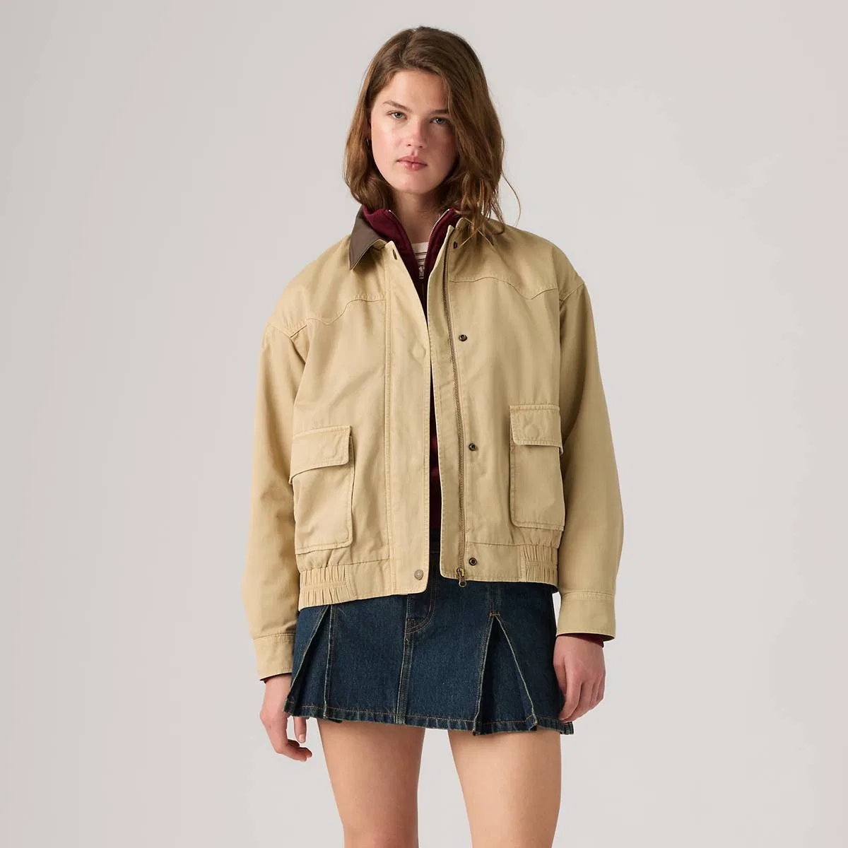 Куртка в стиле вестерн Винни Levi's, Travertine - Tan — фото 4