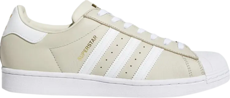 

Кроссовки Adidas Superstar 'Bliss White', кремовый, Бежевый, Кроссовки Adidas Superstar 'Bliss White', кремовый