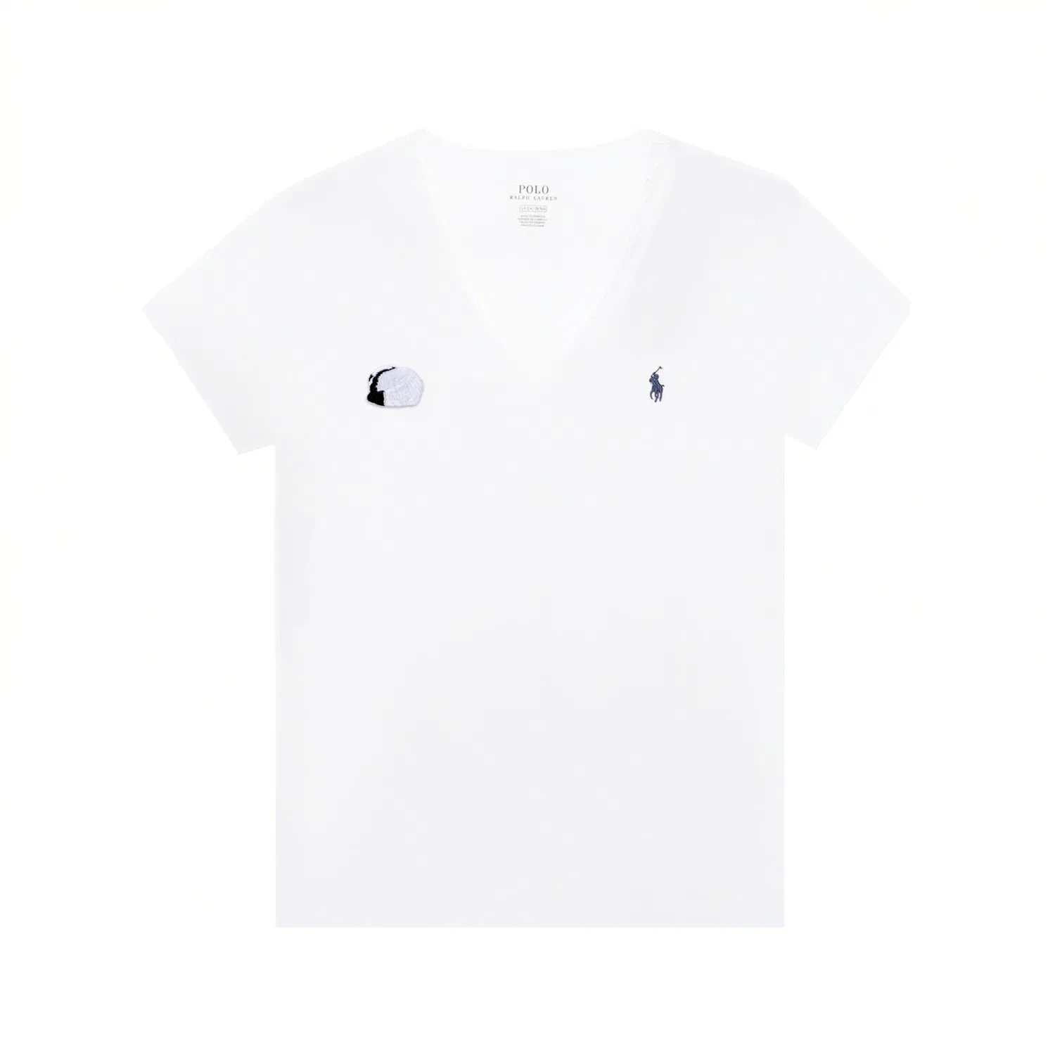 Футболка с вышивкой логотипа Polo Ralph Lauren, White