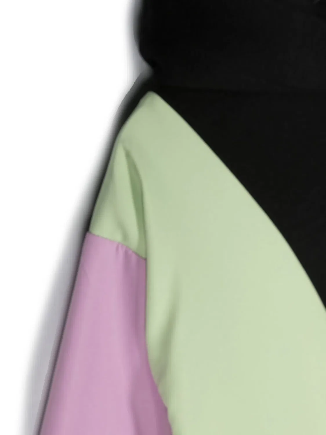 Панельное хлопковое худи MSGM, черный — фото 2