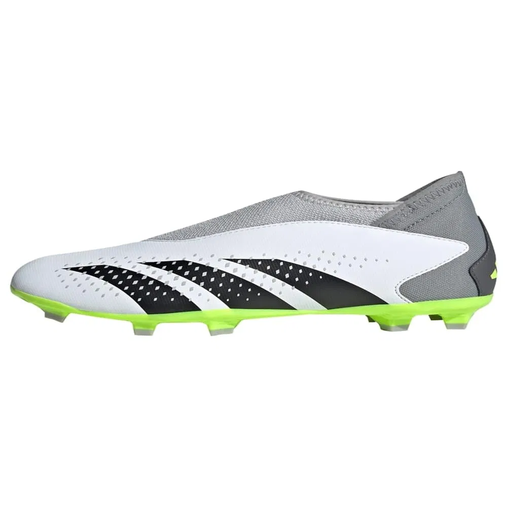Детские бутсы футбольные для мальчиков с длинным рукавом Predator Accuracy.3 Adidas, Ftwr White Core Black Polished Lemon