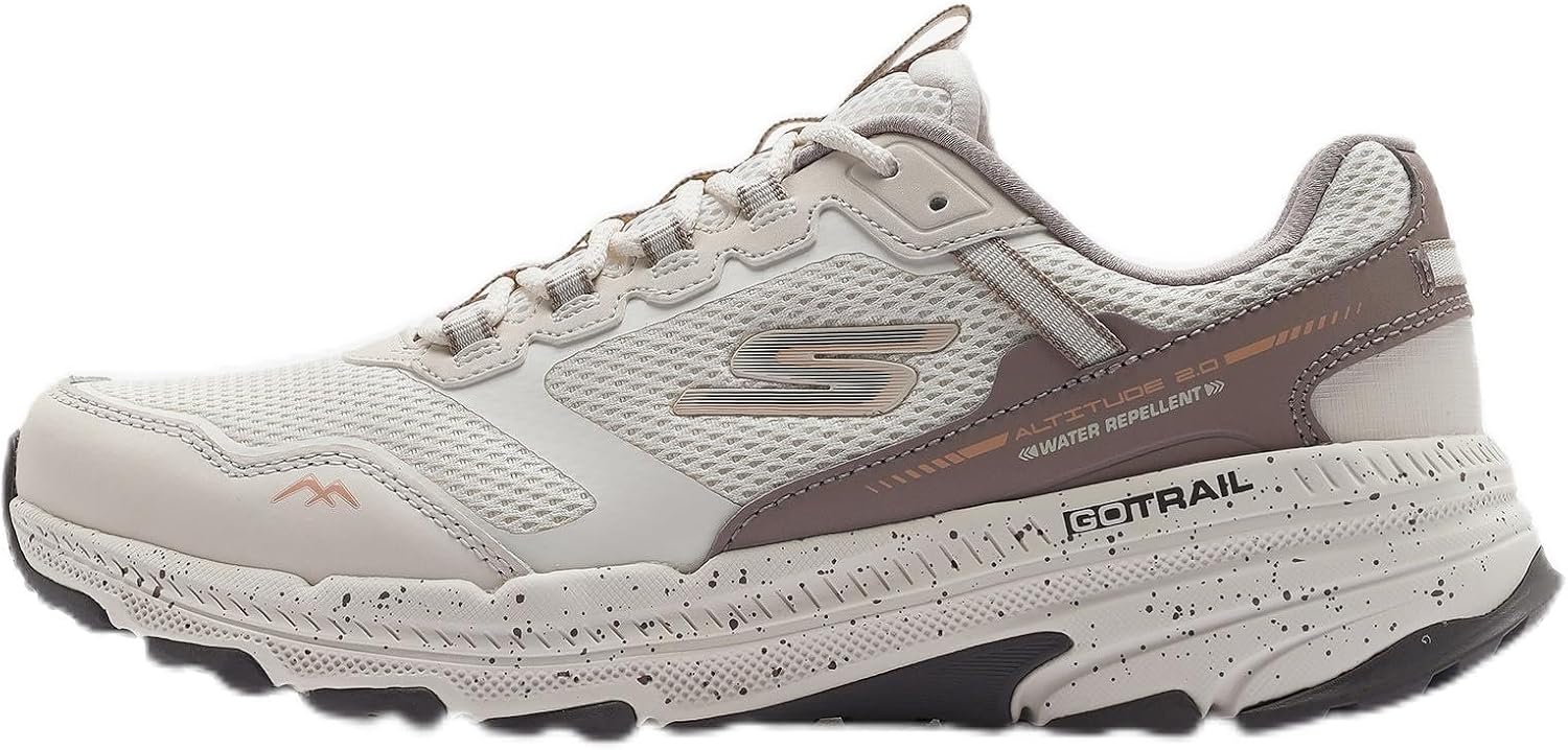 

Кроссовки для бега по трейлам Skechers Women's Go Run Trail Altitude 2.0 - Ravine, Natural/Taupe