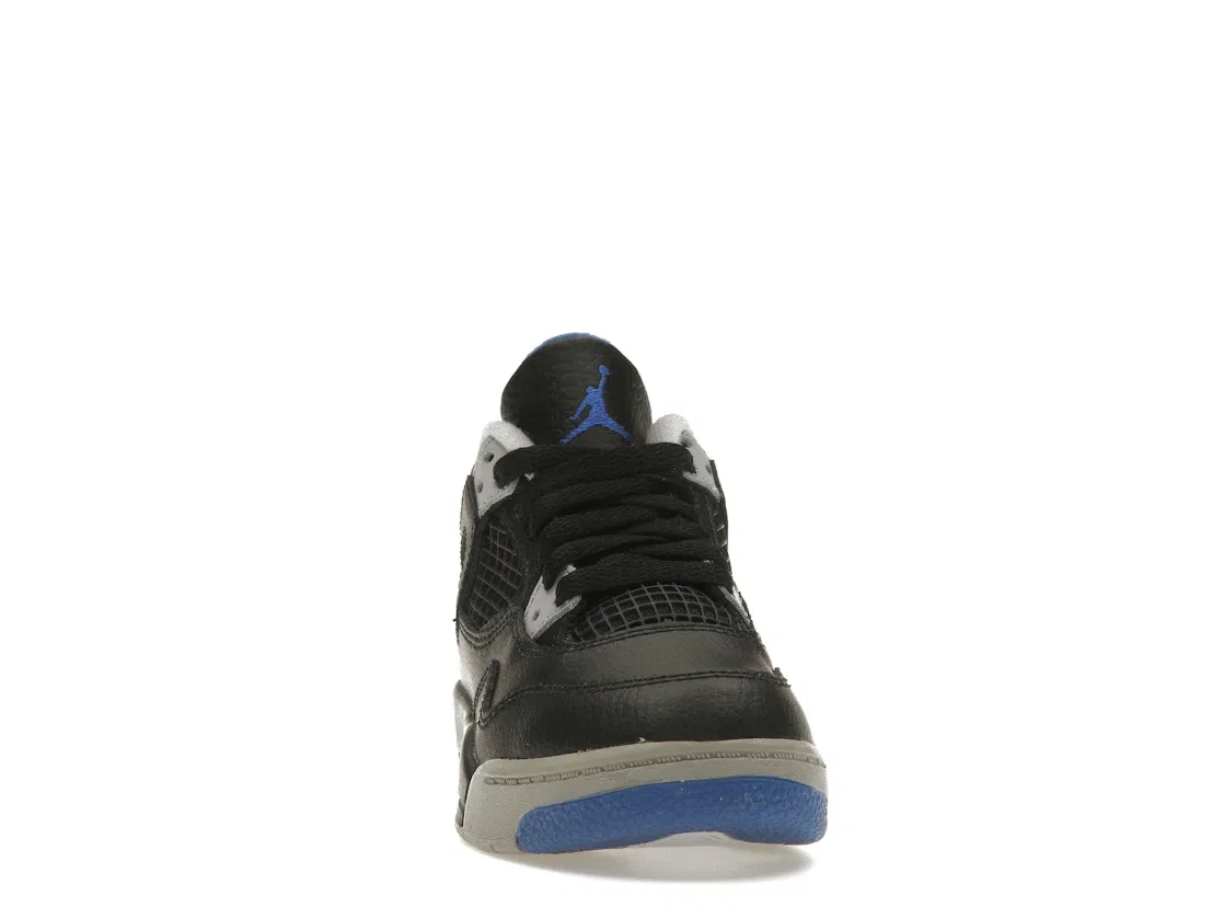 Детские кроссовки Lifestyle Jordan 4 Retro Jordan, Black/Game Royal-Matte Silver-White — фото 2